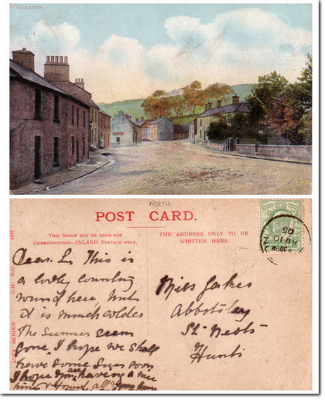 glanton post card